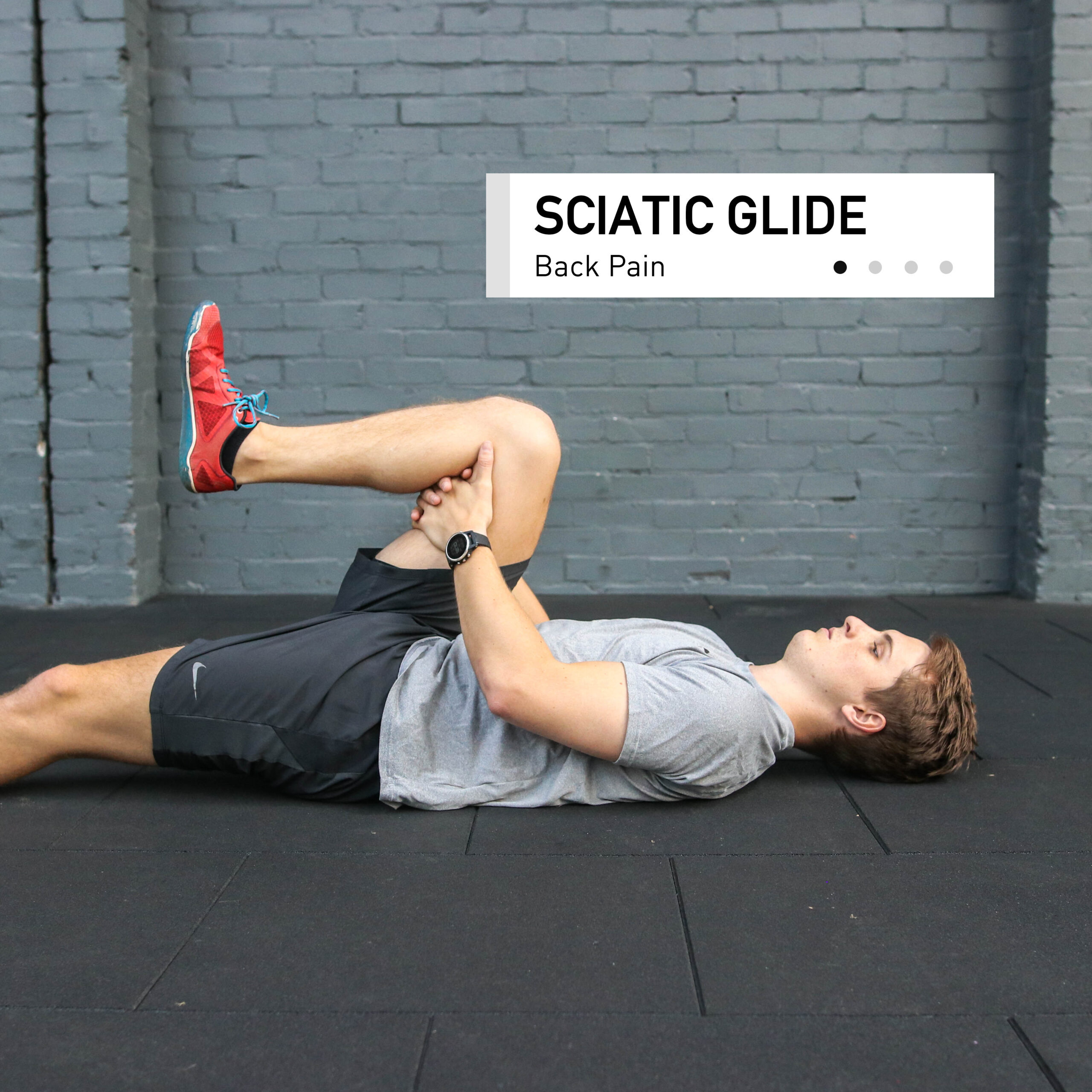 Sciatic glide exercise for back pain. Arwel Roberts Osteopathy, Neath, Cardiff, Swansea, South Wales.