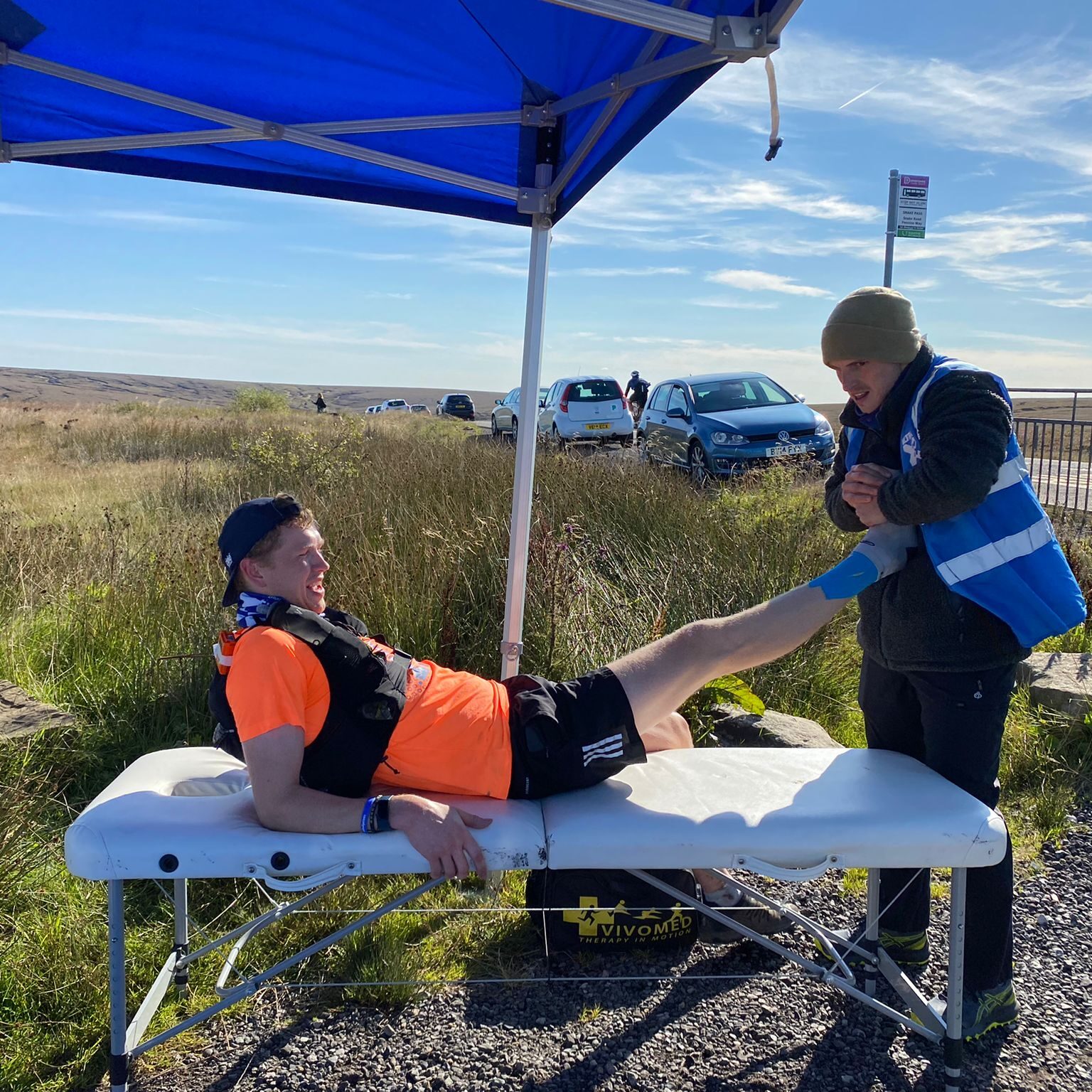 Osteopathic treatment for an ultra runner with foot and ankle pain. Arwel Roberts Osteopathy, Neath, Cardiff, Swansea, South Wales.